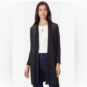 Kasper Women’s Open Front Onion Skin Cardigan